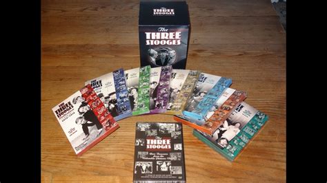 Unboxing The Three Stooges The Ultimate Collection Dvd Set Youtube