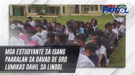 Mga Estudyante Sa Isang Paaralan Sa Davao De Oro Lumikas Dahil Sa