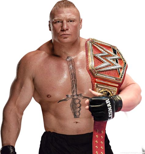 Download Wwe Wrestlers Png Brock Lesnar With Universal Championship