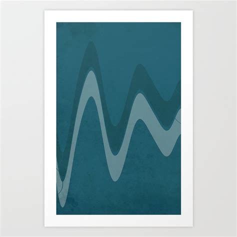 Sine Wave Art Print By Sd Creative Dept Society6