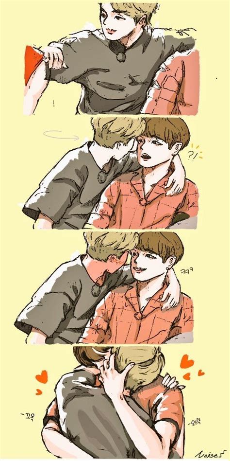 Pin De Army Forever Em Kookmin Jikook Jikook Fanart Bts Bts Desenho