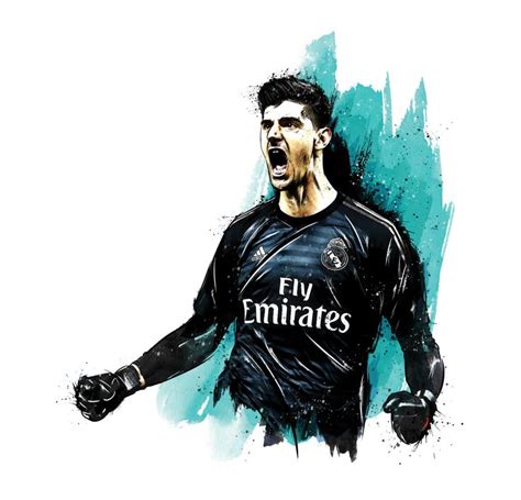 Echa Un Vistazo A Mi Proyecto Behance Thibaut Courtois Https