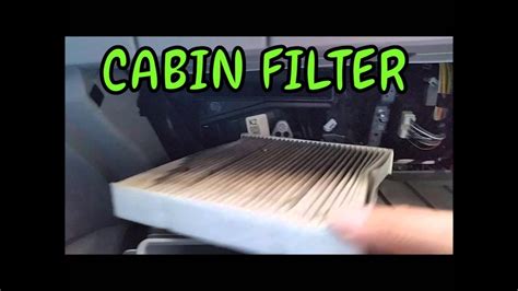 Replace Cabin Air Filter Toyota Corolla