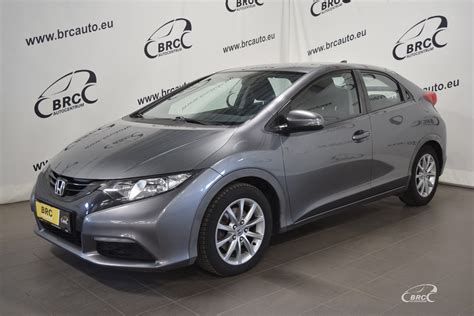 Honda Civic M T 2013m Pilka BRC Autocentras