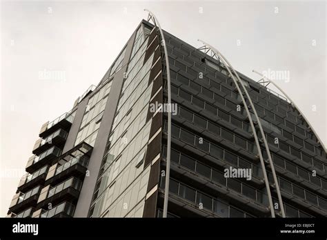 Modern Apartments Salford Quays Manchester Uk Stock Photo Alamy