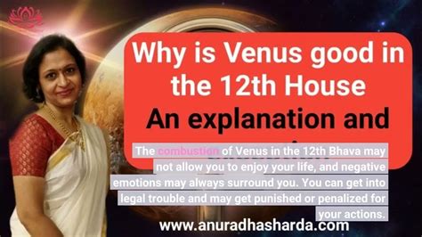 Venus In 12th House Meaning Impact And Remedies Youtube