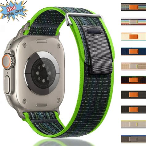 Correa Trail Loop Para Apple Watch Pulsera De Nailon Para Iwatch Series