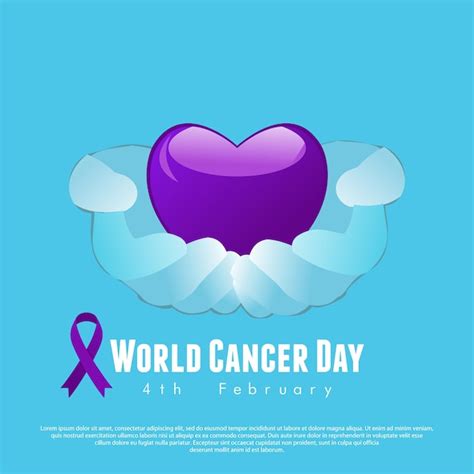 Premium Vector Vector Illustration Of World Cancer Day