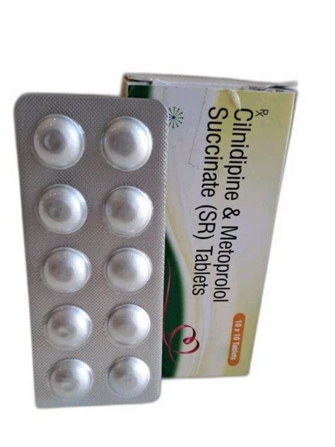 Cilnidipine Metoprolo Succinate Tablets Mg At Rs Box In Chennai