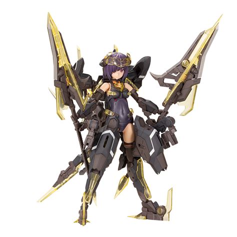 Kotobukiya Frame Arms Girl Hresvelgr Albas Plastic Model Kit Black