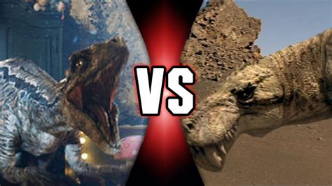 Blue Jurassic World Vs Gorgonopsid Primeval By Supernathan10002 On Deviantart