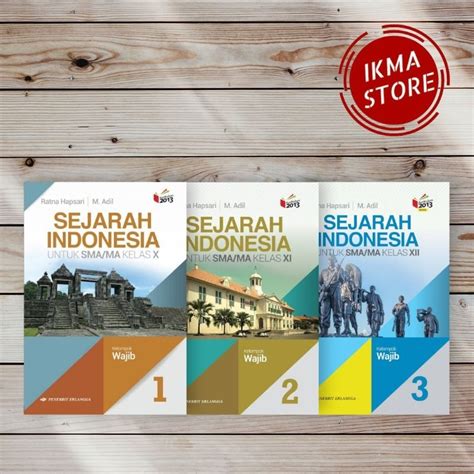 Jual Sejarah Indonesia Kelas 10 11 12 SMA MA Kelompokk Wajib Shopee