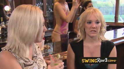 A Naughty Blonde Babe Is About To Cum With Three Hands Playing With Her Body