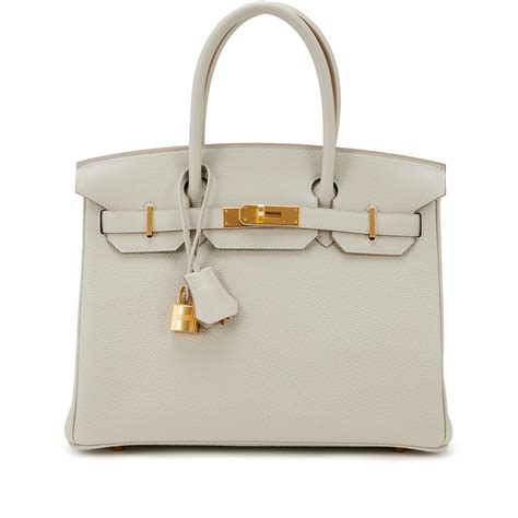 Herm S Gris Perle Togo Birkin Gold Hardware Available For