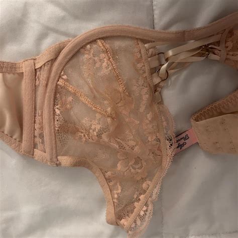 Pink Agent Provocateur Bridal Bra Essie High Apex Bra Depop