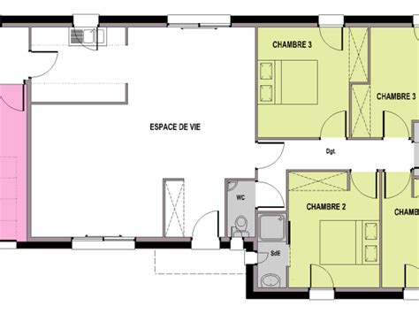 Top 130 Imagen Plan Maison 110m2 Fr Thptnganamst Edu Vn