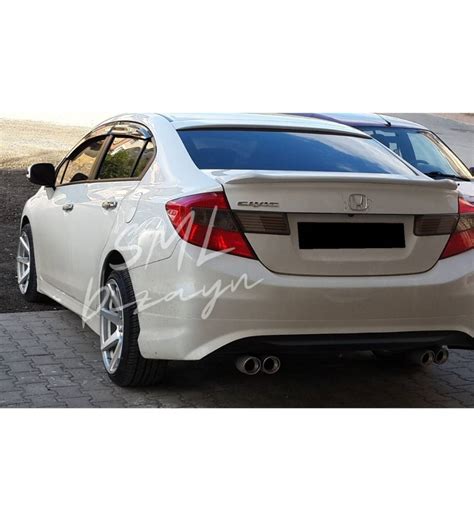 Honda Civic Fb Mugen Yan Mar Piyel Plastik Yan Ek Tak M Araba Yedek