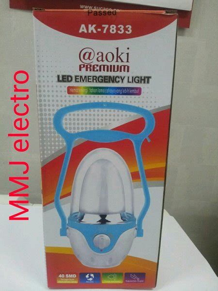 Jual Lampu Emergency Aoki Ak7833 New 40 Smd Di Lapak Pusat Grosir Led