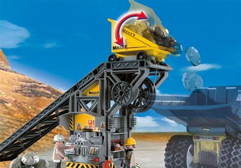 PLAYMOBIL City Action Baustelle Baukran Bagger Kran LKW Abriss Fahrzeug