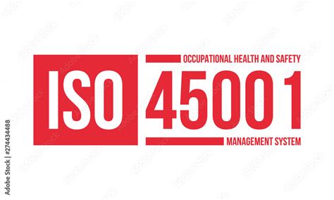 Iso 45001 Occupational Health And Safety Management System Certificate