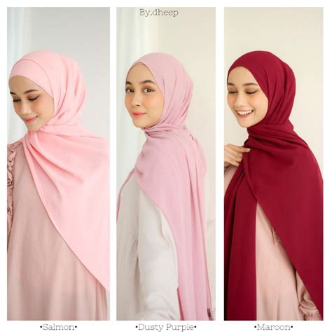 Jual Him Shawl Part Pashmina Meter Jilbab Pashmina Hijab