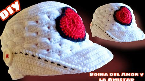 Boina con visera PASO A PASO crochet fácil YouTube