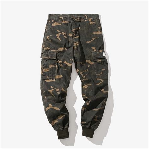 2017 Military Pants Men Camouflage Multi Pocket Pants Joggers Army Militar Sweatpants Male Harem