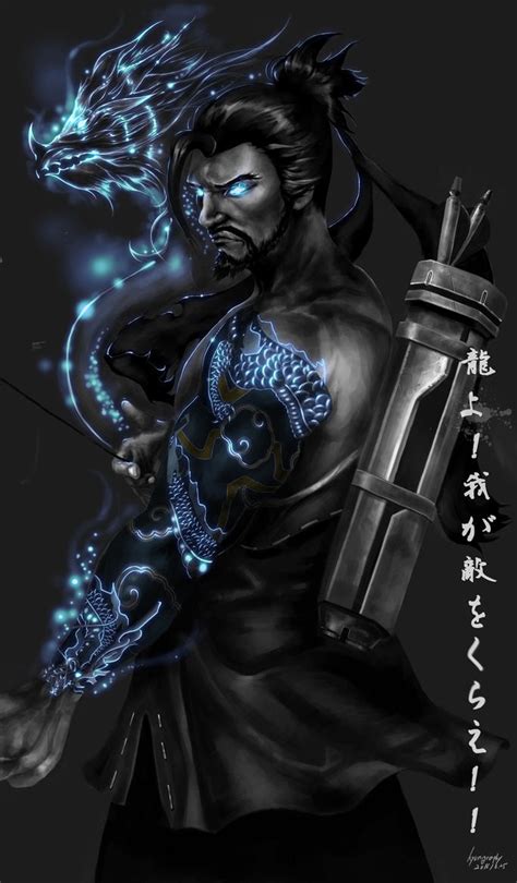 Overwatch Hanzo Fanart By Hyunigraphy On Deviantart