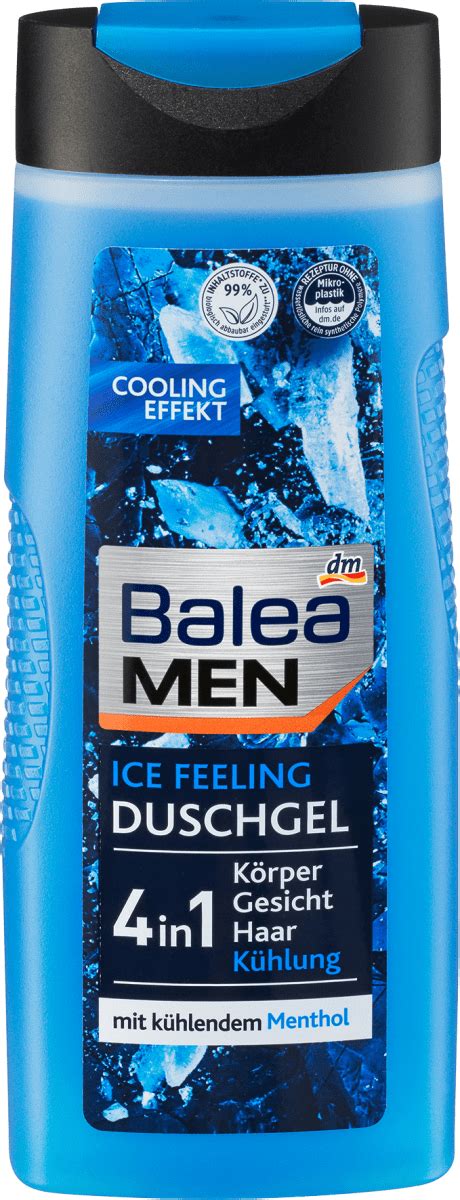 Balea MEN Gel za tuširanje 4 v 1 Ice Feeling 300 ml vednougoden