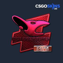 Sticker Mousesports Foil Atlanta Csgoskins Gg