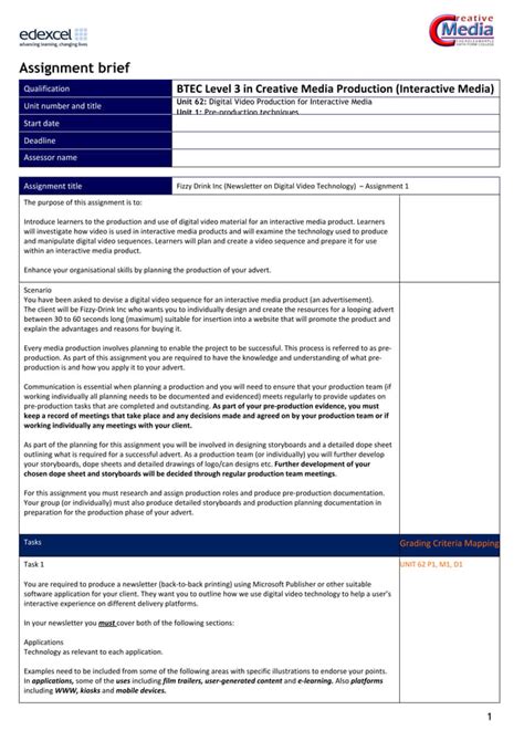 Btec U And Ass Pdf