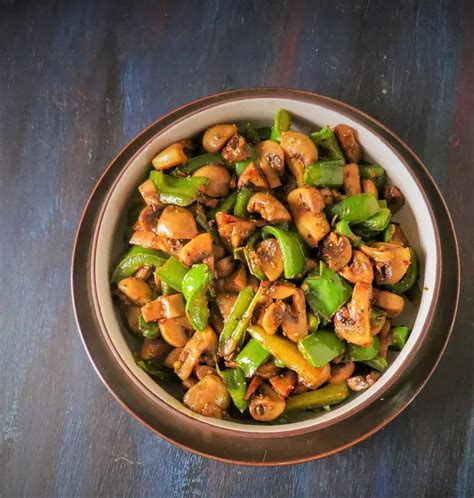 Mushroom Pepper Fry Recipe Maayeka