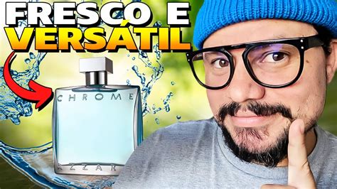 Perfume Fresco Versatilidade Para Qualquer Ocasi O Azzaro Chrome