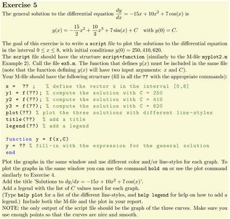 Solved This Is A Matlab Lab I Was Able To Finally Chegg