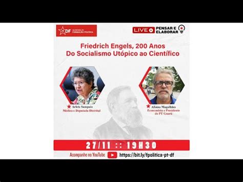 Friedrich Engels 200 anos Do Socialismo Utópico ao Socialismo