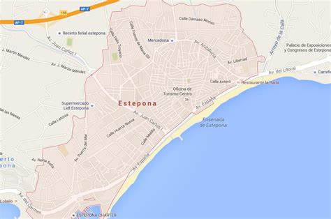 Map Of Estepona