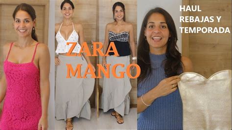 Zara Mango Rebajas Y Nueva Temporada Try On Haul Youtube