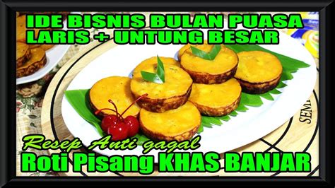 Cara Simpel Membuat Wadai Roti Pisang Khas Banjarmasin Olahan Pisang