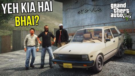 ASHRAF BHAI HELPS MUSHTAQ BHAI SUZUKI FX CAR GTA 5 MODS PAKISTAN