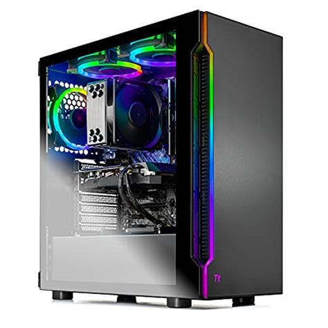 Skytech Shadow 3.0 Gaming PC Desktop - Intel Core-i7 9700KF 3.6GHz, RTX 2060 6GB, 16GB DDR4 3000 ...