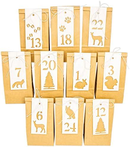 Papierdrachen Diy Adventskalender Zum Bef Llen Braune