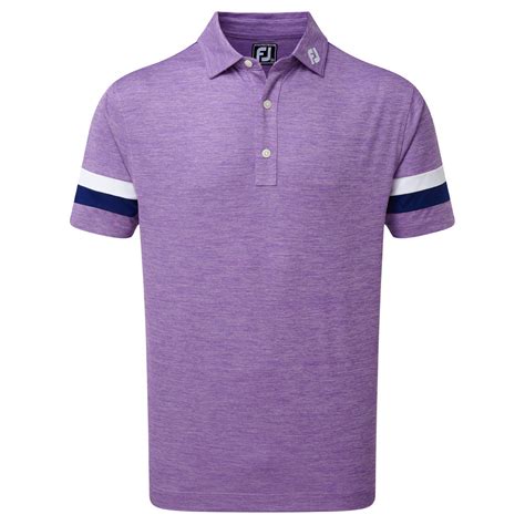 FootJoy Smooth Pique Spacedye Golf Polo Shirt