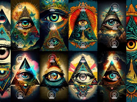 All Seeing Eye Art Wallpaper