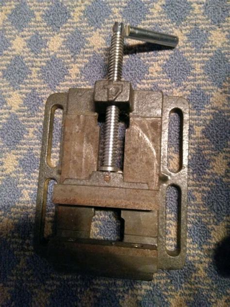 Vintage Machinist Drill Press Vise Jaws See Pictures For Sizes