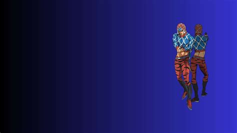 Download Guido Mista The Sharpshooter From Jojos Bizarre Adventure Posing With His Multi