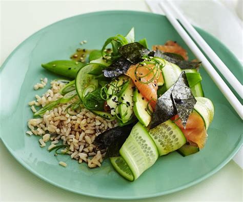 Sushi Style Smoked Salmon Salad Australian Womens Weekly Food