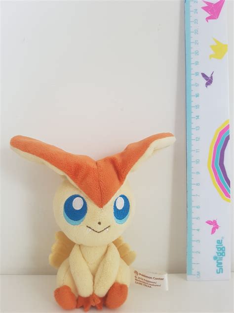 Pokemon Victini Plush Toy Hobbies And Toys Toys And Games On Carousell