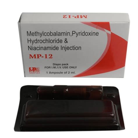 Methylcobalamin Pyridoxine Hydrochloride Niacinamide Injection 1