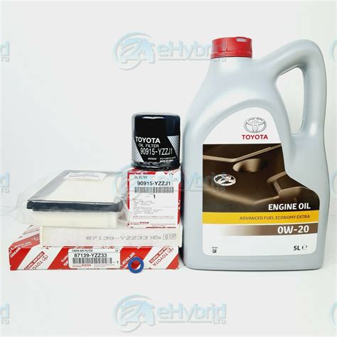 GENUINE TOYOTA PRIUS HYBRID 2018 TO 2020 SERVICE KIT 4TH GENERATION NEW