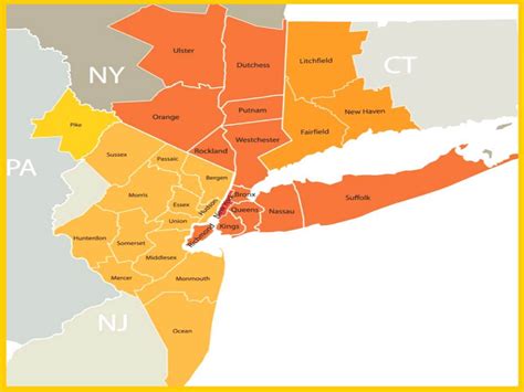 Map Of Tri State Area - Maping Resources